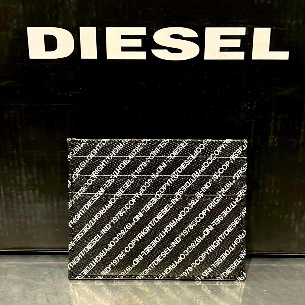 DIESEL “COPIRY” JOHNAS II - Cardholder Black/White